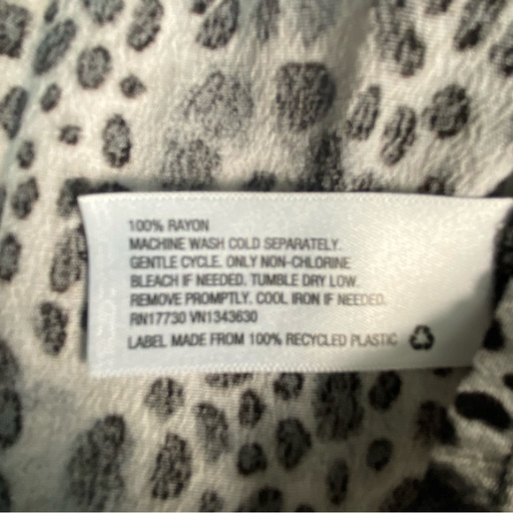 A New Day Cheetah Print Fit and Flare Maxi Dress Office Business Casual Size S - Picture 15 of 15